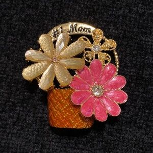Floral #1 Mom Brooch